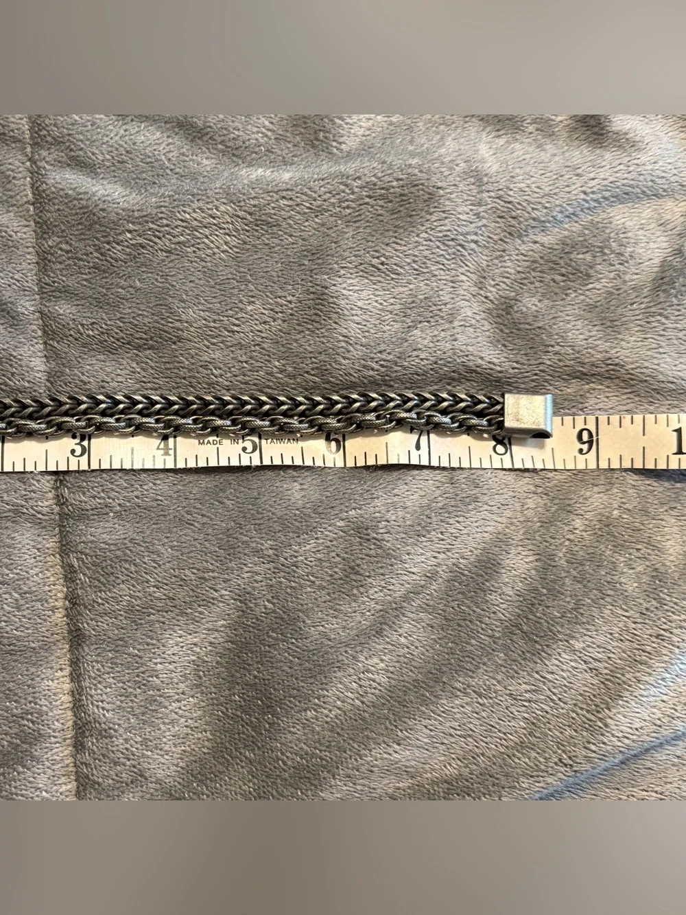 Stainless steel double chain men’s bracelet